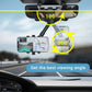 Rotatable and Retractable Rear View Mirror Phone Holder