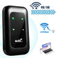Pocket 4G WiFi Router, Mini Portable Mobile Hotspot, SIM Card Travel Internet, Multi Device Connection