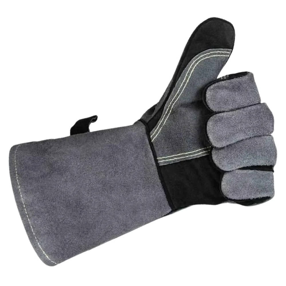 Extreme Heat Resistant Safety Gloves, BBQ Grill Welding Mittens, High Temperature Protective Gloves