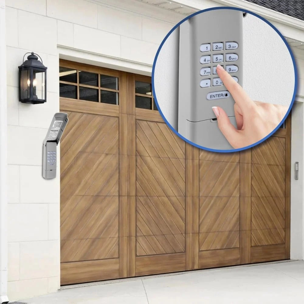 Universal Garage Opener Keypad, Side Mount Wireless Garage Door Opener Keypad Control
