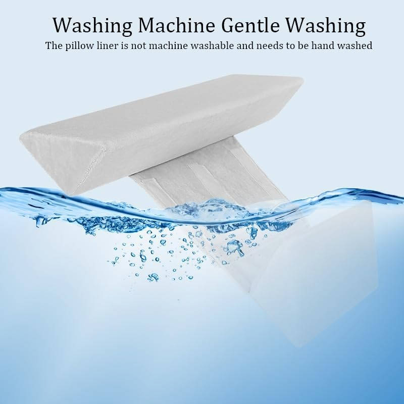 Adjustable Side Sleeping Wedge for Newborns with Dual Cushion Support and Machine Washable Cover
