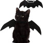 Cat Bat Wings, Halloween Bat Costume Accessories for Cats and Puppies with Collar Lead for Cosplay and Dress Up