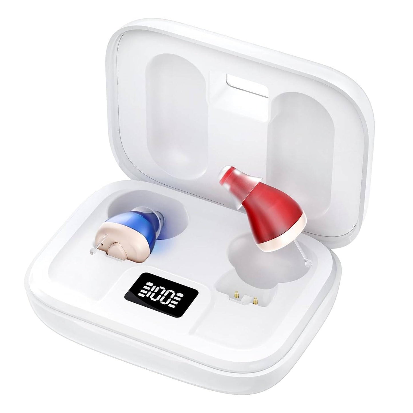 Mini Invisible Hearing Aid, 6 Channel Digital Chips with Intelligent Noise Cancellation