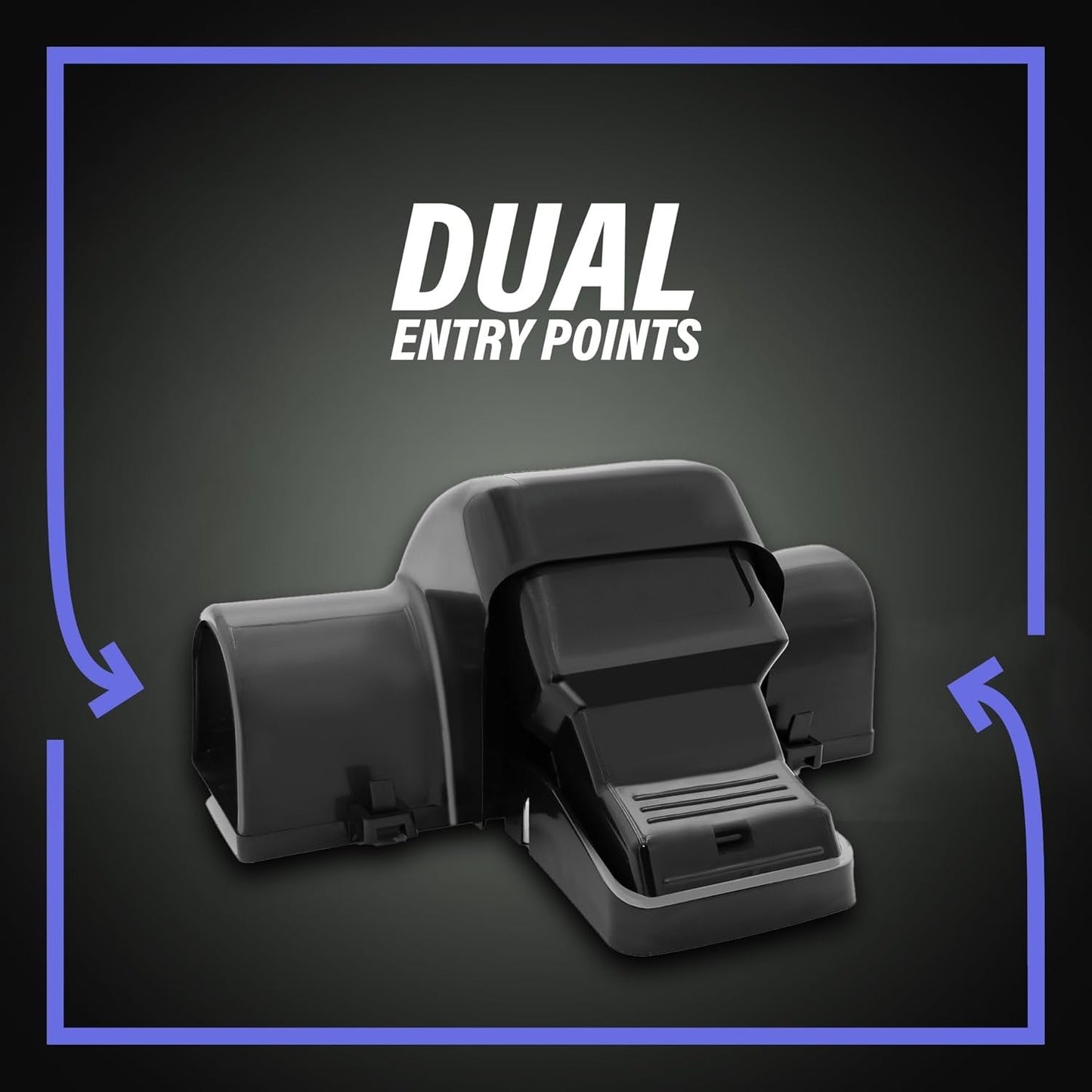 2 Pack Mouse, Rat & Chipmunk Traps, No Accidental Triggers, Indoor & Outdoor Use