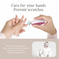 Baby Nail Trimmer with 6 Grinding Heads, Electric Safe Nail File for Newborns and Toddlers