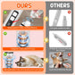 Electric Dog Nail Grinder, 3 Speed Quiet Pet Nail Clipper with LED Lights for Small, Medium & Large Dogs and Cats