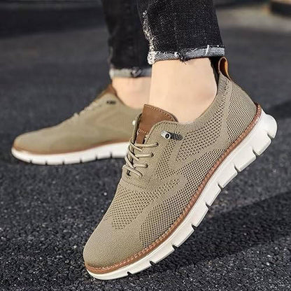 Wide Toe Box Knit Shoes with Moisture Wicking and Odor Control