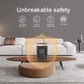 Portable Space Heater, Electric Indoor Heater with 70° Oscillation & Remote Control for Home, Office & Bedroom