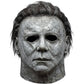Adult Slasher Mask, White Realistic Latex Horror Mask for Halloween Cosplay and Costume Parties