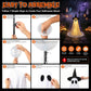 2 Pack 5 FT Halloween Ghost Decorations, Lighted Ghosts with Remote for Indoor and Outdoor Halloween Decor