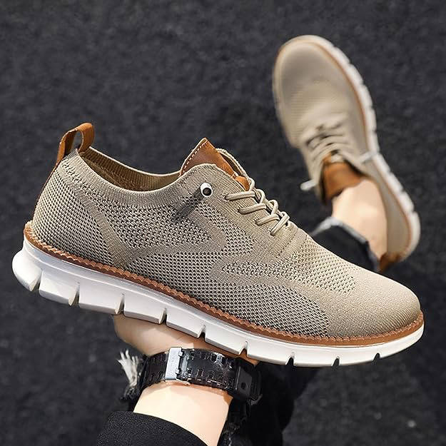 Wide Toe Box Knit Shoes with Moisture Wicking and Odor Control