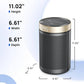 Portable Space Heater, Electric Indoor Heater with Adjustable Thermostat for Home, Office & Bedroom