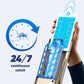 Plug in Fruit Fly Traps Indoor for Home, Mosquito Bug Zapper & Gnat Moth Catcher with 9W UV Night Light, 2 Pack