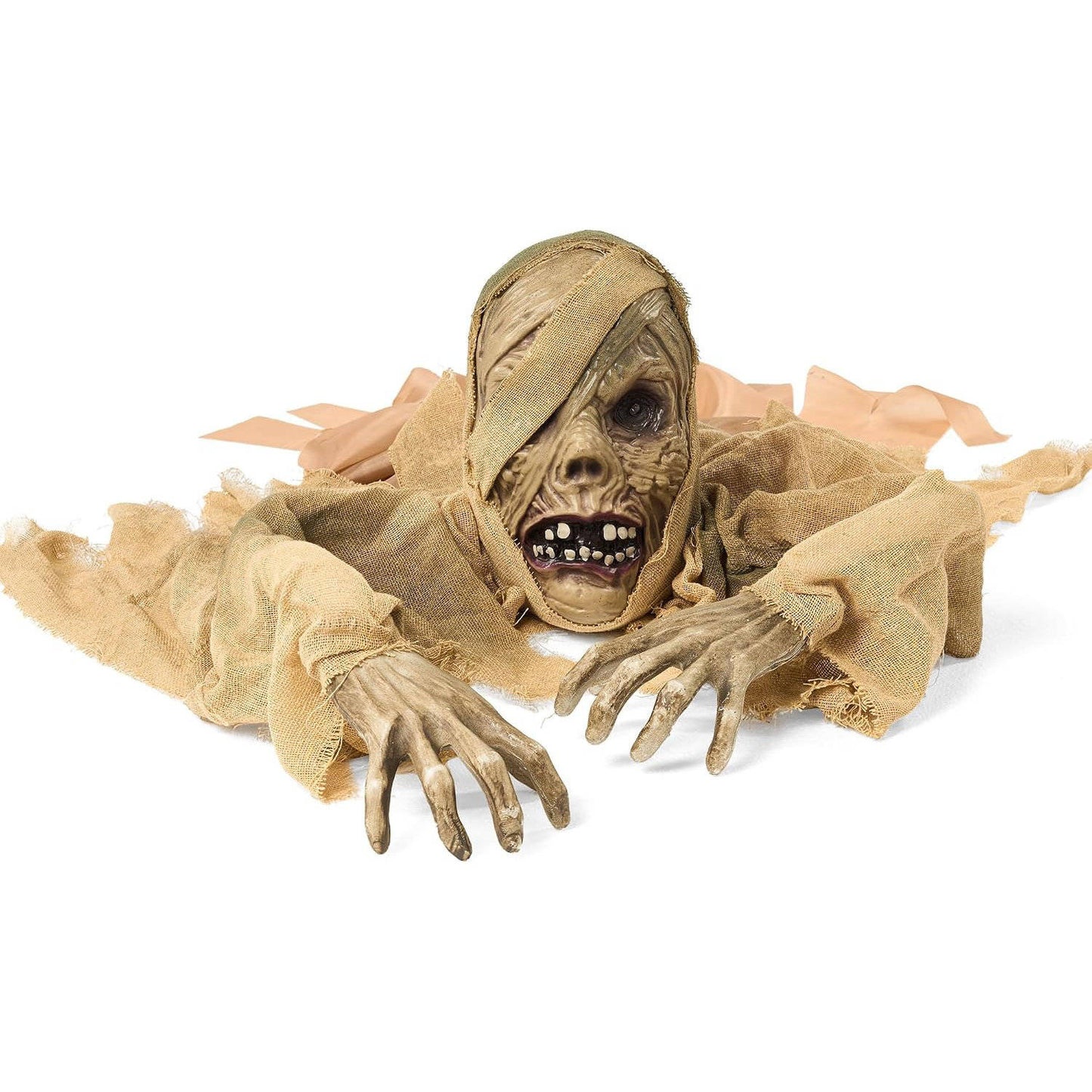 Halloween Zombie Groundbreaker, Light Up Eyes and Creepy Sound with IR Sensor for Outdoor Lawn, Graveyard and Haunted House Decor