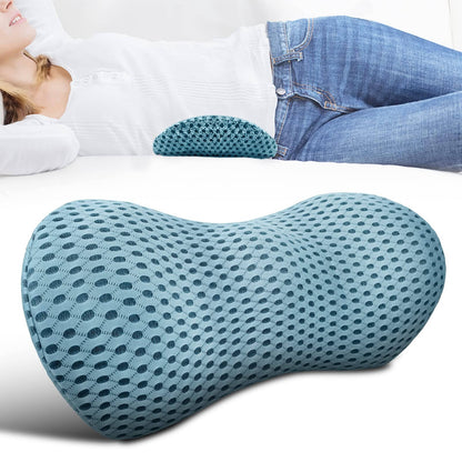 Office Chair Lumbar Support Pillow, Memory Foam Backrest Cushion for Lower Back Support