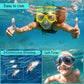 4K 64MP Underwater Digital Camera, Waterproof Camera for Swimming, Snorkeling & Diving