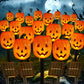 10 Pack Solar Pumpkin Stake Lights, Waterproof Halloween Outdoor Lights for Garden, Yard and Pathway Decor