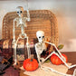 2 Pack 36 Inch Halloween Skeleton Decorations, Movable Joint Skeletons for Haunted Houses, Front Lawn and Graveyard Props