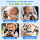 Baby Remote Control Teether Set 2 Pack, BPA Free Silicone Sensory Teethers for Gum Relief and Infant Care