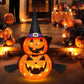 sjbackyard Halloween Collapsible Lighted Pumpkin Decoration Indoor Outdoor