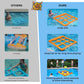 Inflatable Pool Games for Teens and Adults, Tic Tac Toe