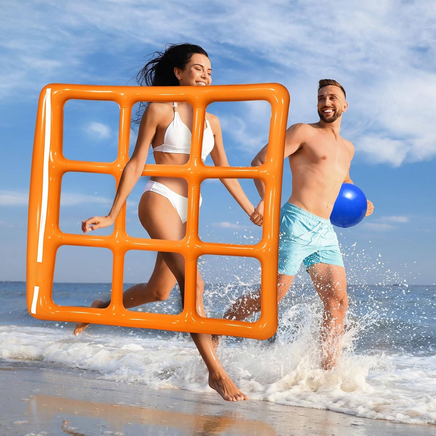 Inflatable Pool Games for Teens and Adults, Tic Tac Toe
