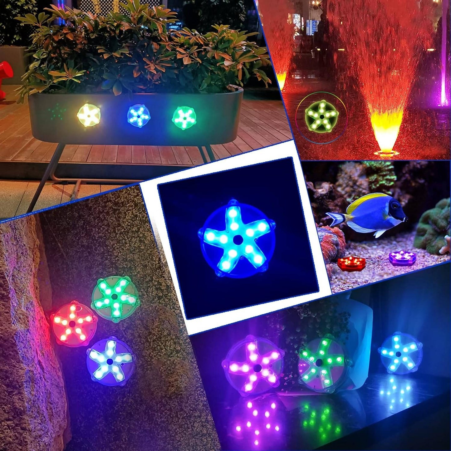 Above Ground Floating Pool Lights, Color Changing Pool Light That Float