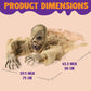 Halloween Zombie Groundbreaker, Light Up Eyes and Creepy Sound with IR Sensor for Outdoor Lawn, Graveyard and Haunted House Decor