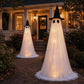 2 Pack 5 Ft Large Halloween Decorations Outdoor, Light Up Ghost Decor