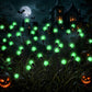 4 Pack Solar Halloween Lights, 40 LED Outdoor Lights for Yard, Garden and Party Decor