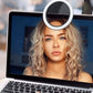 Portable Selfie Ring Light, Adjustable LED Lighting for Photos, Videos & Makeup