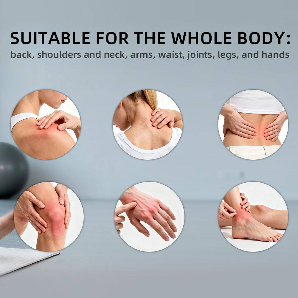 Electric Muscle Scraper, Heated Gua Sha Massage Tool with 3 Heat & 3 Vibration Levels for Deep Tissue Massage