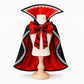 Halloween Vampire Dog Cape, Spooky Pet Costume for Dogs and Halloween Parties