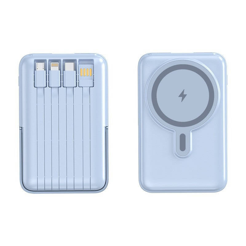 22.5W Fast Charging Power Bank, Portable Wireless Charger, Mini Rechargeable Battery Pack for Smartphones