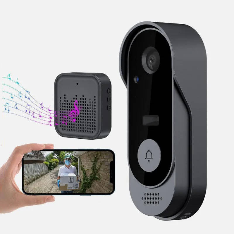 Wireless Video Doorbell with Night Vision and Two Way Audio, Motion Detection