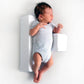 Adjustable Side Sleeping Wedge for Newborns with Dual Cushion Support and Machine Washable Cover