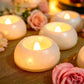 12 Pack Floating LED Tea Candles, Water Activated Waterproof Flameless Lights for Pools, Parties & Camping