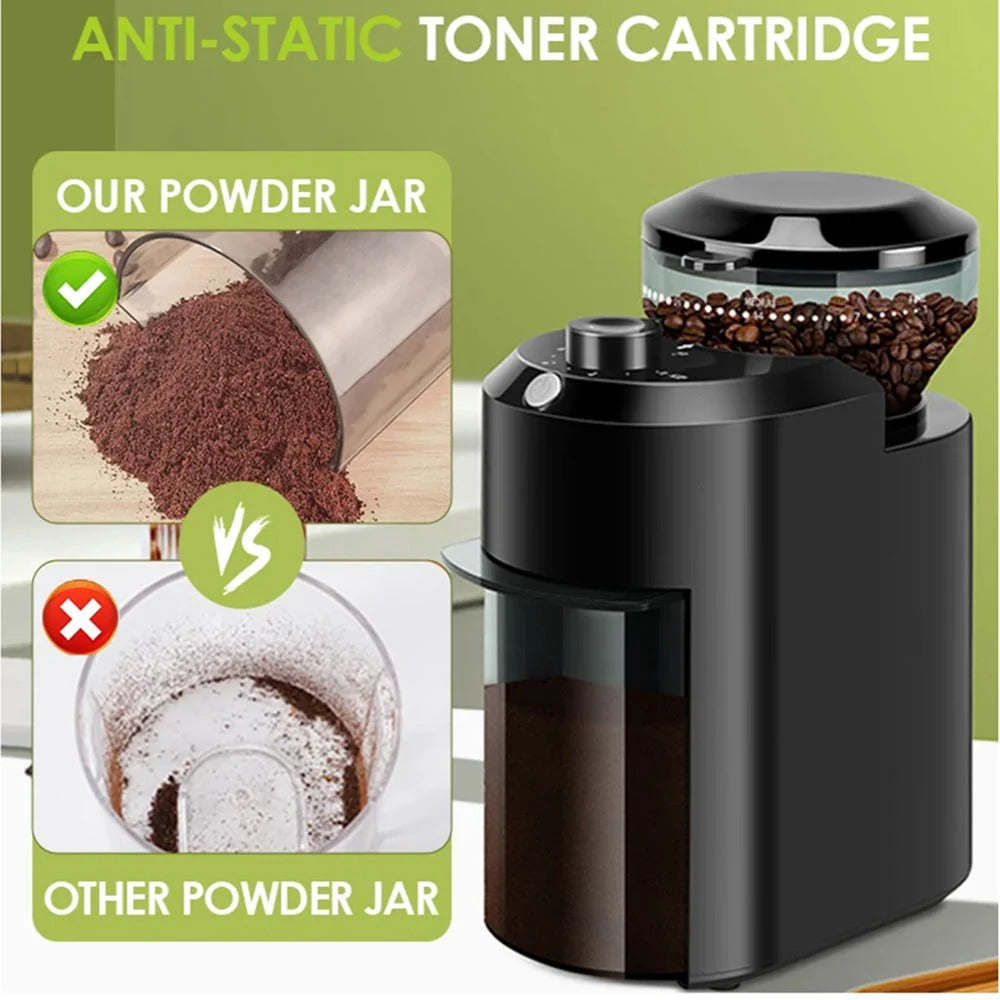 Coffee Bean Grinder, 28 Precision Settings, Adjustable Burr Grinder for Fresh Ground Coffee