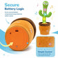 Dancing Cactus Toy, Interactive Talking & Singing Plush Toy, Repeats What You Say, LED Musical Toy for Toddlers