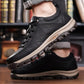 Mens Support Shoes with Memory Cotton Insole and Arch Alignment, Shock Absorption