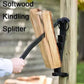 Hanging Carbon Steel Firewood Chopping Machine, Portable Wall Mounted Wood Kindling Splitter
