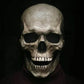 Skeleton Mask, Realistic Full Head Skull Mask with Movable Jaw for Halloween Parties and Costume Events