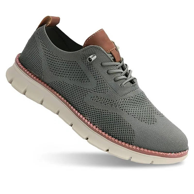 Wide Toe Box Knit Shoes with Moisture Wicking and Odor Control
