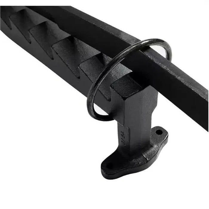Hanging Carbon Steel Firewood Chopping Machine, Portable Wall Mounted Wood Kindling Splitter