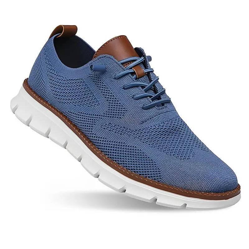 Wide Toe Box Knit Shoes with Moisture Wicking and Odor Control