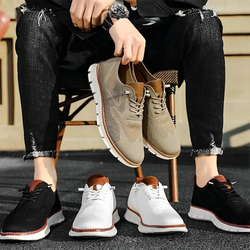 Wide Toe Box Knit Shoes with Moisture Wicking and Odor Control