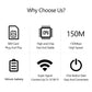 Unlocked 5G LTE WiFi Hotspot Router, Portable Mobile Broadband MiFi with LCD Display and 3000mAh Battery