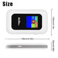 Unlocked 5G LTE WiFi Hotspot Router, Portable Mobile Broadband MiFi with LCD Display and 3000mAh Battery
