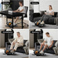 Under Desk Elliptical Machine, Electric Elliptical Leg Exerciser for Seniors