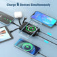 22.5W Fast Charging Power Bank, Portable Wireless Charger, Mini Rechargeable Battery Pack for Smartphones